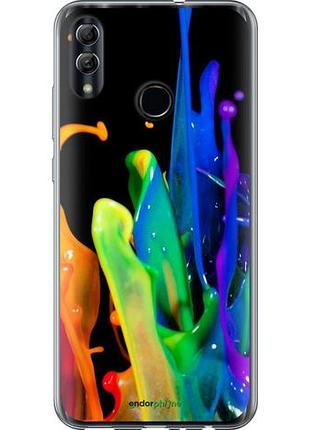 Чехол на huawei honor 10 lite брызги краски "3957u-1618-10746"