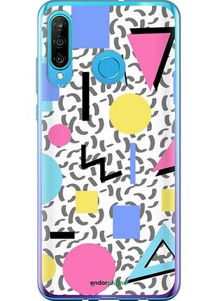 Чехол на huawei p30 lite color shapes "4893u-1651-10746"