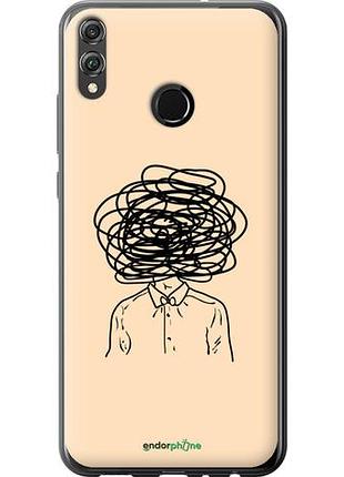 Чехол на huawei honor 8x мысли "4568u-1596-10746"