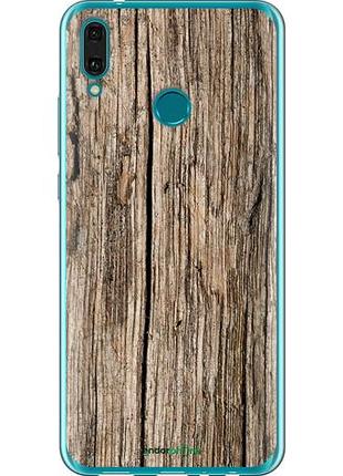 Чехол на huawei y9 2019 текстура дерева "4476u-1602-10746"