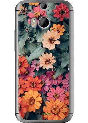 Чехол на htc one m8 beauty flowers "4050u-30-10746"