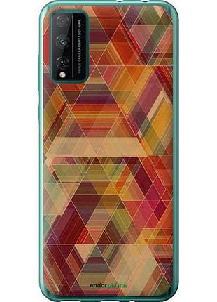Чехол на huawei honor play 4t pro геометрический узор "904u-1914-10746"