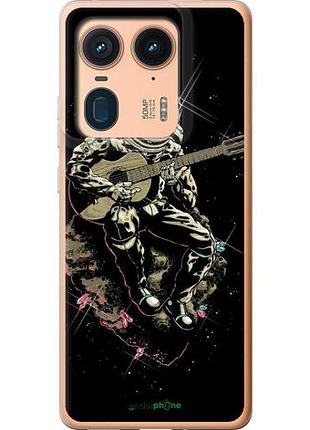 Чехол на motorola moto x50 ultra космонавт с гиратой "4138u-3866-10746"