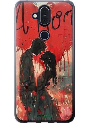 Чехол на nokia 8.1 amore "6047u-1620-10746"