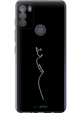 Чехол на motorola g50 силуэт1 "4590u-2354-10746"