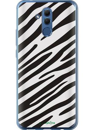Чехол на huawei mate 20 lite классическая зебра "4874u-1575-10746"