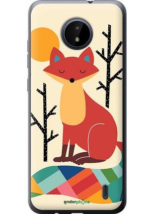 Чехол на nokia c20 rainbow fox "4010u-2510-10746"