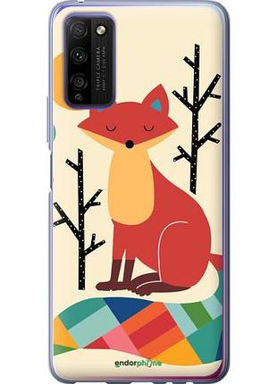 Чехол на huawei honor 30 lite rainbow fox "4010u-2074-10746"