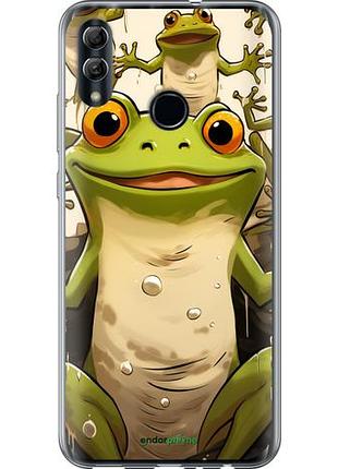 Чехол на huawei honor 10 lite веселая жаба "5658u-1618-10746"