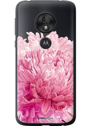 Чехол на motorola moto g7 play хризантема "4666u-1656-10746"