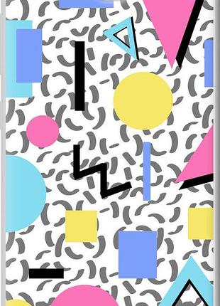Чехол на huawei honor 3c color shapes "4893u-307-10746"