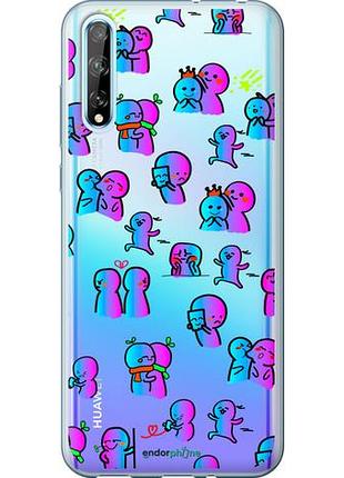 Чехол на huawei p smart s эмоции "4736u-1813-10746"