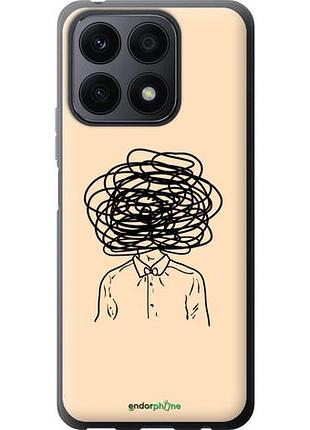 Чехол на huawei honor x8a мысли "4568u-2963-10746"