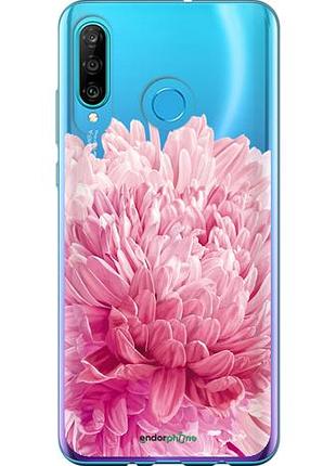 Чехол на huawei p30 lite хризантема "4666u-1651-10746"