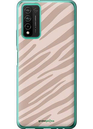 Чехол на huawei honor 10x lite зебра беж "4875u-2198-10746"