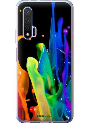 Чехол на huawei nova 6 брызги краски "3957u-1821-10746"