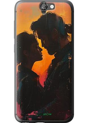 Чехол на htc one a9 любовь на полотне "6067u-156-10746"