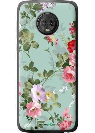 Чохол на motorola moto g6 квіткові шпалери 2 "862u-982-10746"