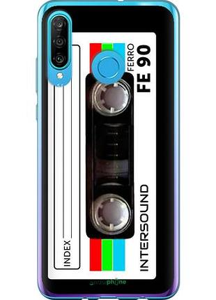 Чехол на huawei p30 lite кассета с90 "4894u-1651-10746"