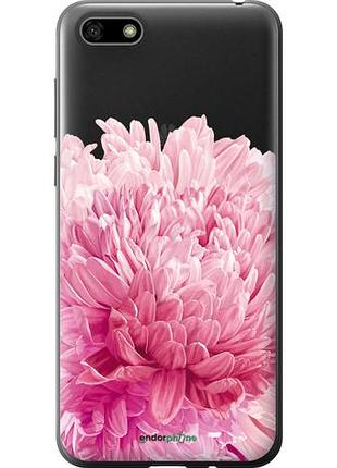 Чехол на huawei honor 7a хризантема "4666u-1805-10746"