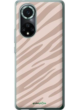Чехол на huawei nova 9 pro зебра беж "4875u-2503-10746"
