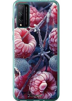 Чехол на huawei honor play 4t pro морозные ягоды "6033u-1914-10746"