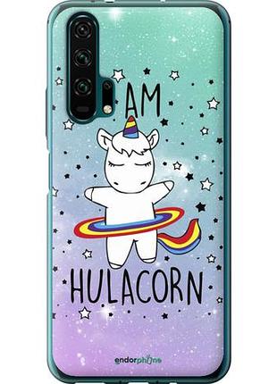 Чехол на huawei honor 20 pro i'm hulacorn "3976u-1702-10746"