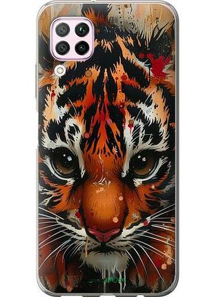 Чехол на huawei p40 lite mini tiger "6052u-1887-10746"
