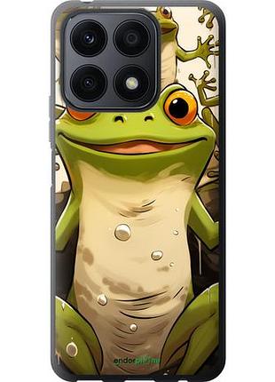 Чехол на huawei honor x8a веселая жаба "5658u-2963-10746"