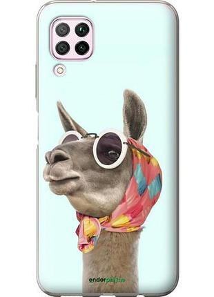Чехол на huawei nova 6se модная лама "4479u-1823-10746"