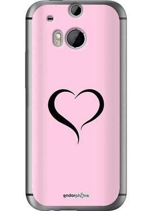Чехол на htc one m8 сердце 1 "4730u-30-10746"