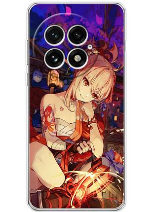 Чехол силиконовый с картинкой на oneplus 13 (аниме, anime)