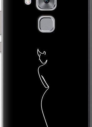 Чехол на huawei nova plus силуэт1 "4590u-961-10746"