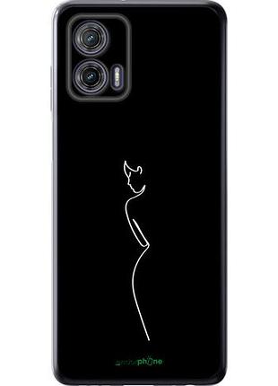 Чехол на motorola g73 силуэт1 "4590u-3196-10746"