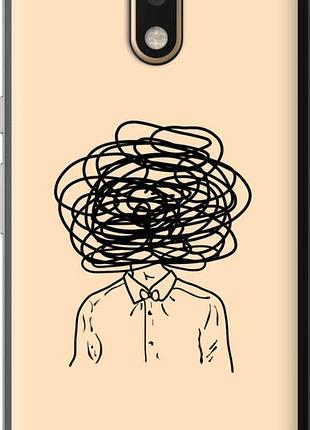 Чехол на motorola moto g4 мысли "4568u-511-10746"