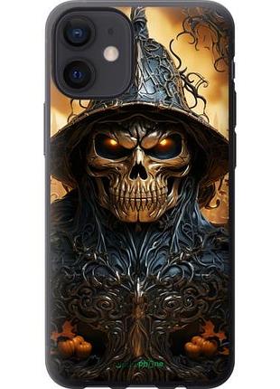 Чехол на iphone 12 mini череп 2 "5652u-2071-10746"
