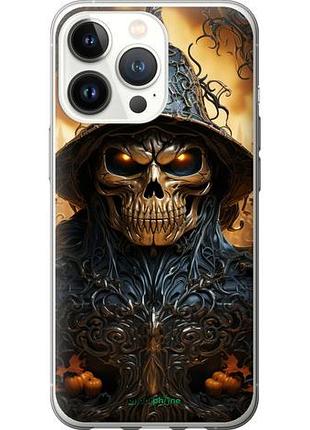 Чехол на iphone 13 pro череп 2 "5652u-2372-10746"