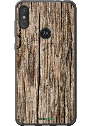 Чехол на motorola one power текстура дерева "4476u-1588-10746"