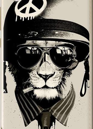 Чехол на huawei y6 ii tattoo soldier "4165u-338-10746"