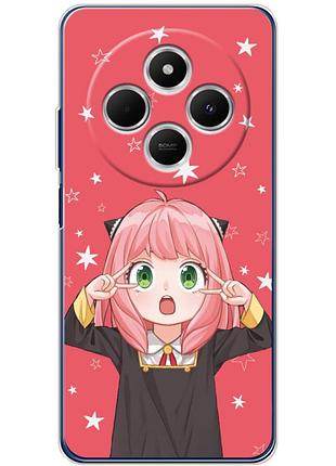 Чехол силиконовый с картинкой на xiaomi redmi a4 (аниме, anime)