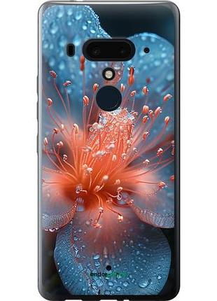 Чохол на htc u12 plus роса на квітці "6039u-1712-10746"