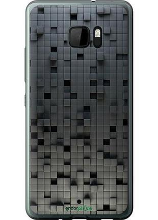 Чехол на htc u ultra кубики "1061u-833-10746"