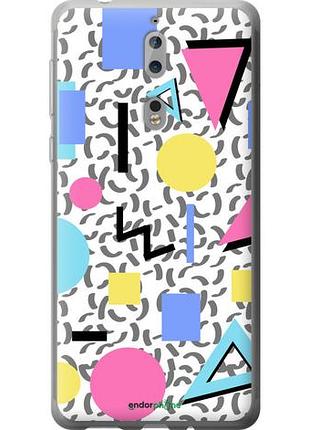 Чехол на nokia 8 color shapes "4893u-1115-10746"