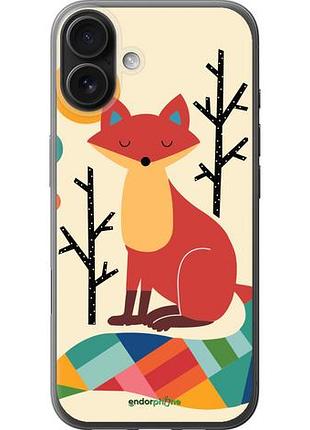 Чехол на iphone 16 plus rainbow fox "4010u-3714-10746"