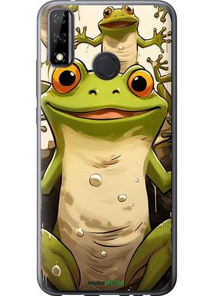 Чехол на huawei p smart 2020 веселая жаба "5658u-2060-10746"