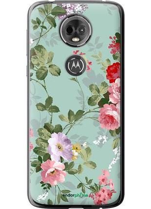 Чохол на motorola moto e5 plus квіткові шпалери 2 "862u-1412-10746"