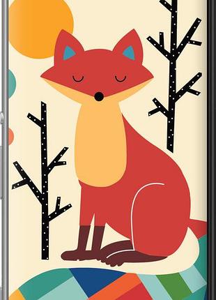 Чехол на sony xperia m5 e5633 rainbow fox "4010u-217-10746"