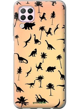 Чехол на huawei p40 lite динозаврики 1 "4772u-1887-10746"