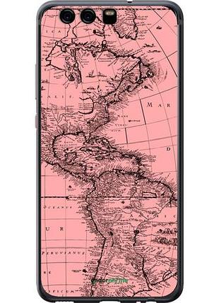 Чохол на huawei p10 карта "4794u-780-10746"