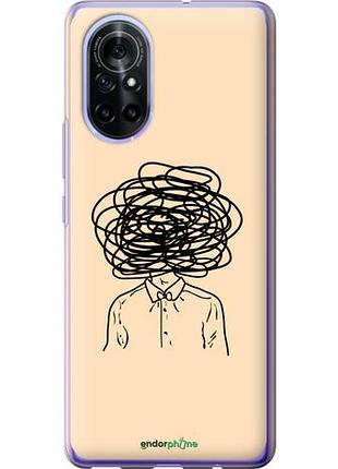 Чехол на huawei nova 8 мысли "4568u-2245-10746"